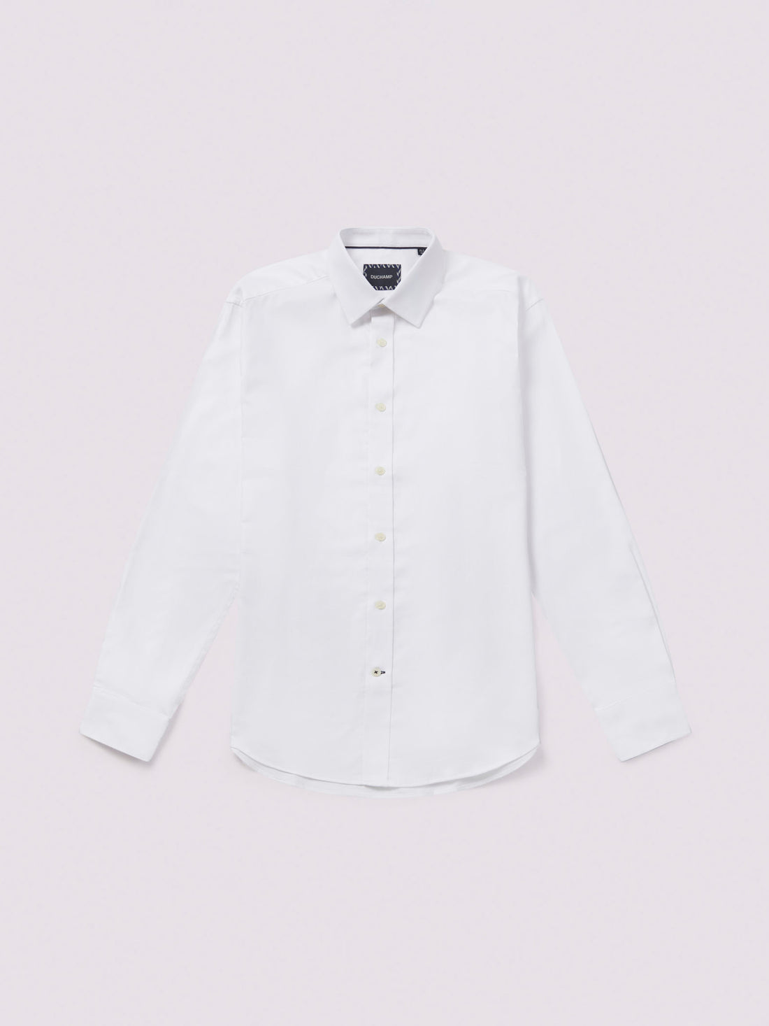 Duchamp Mens Royal Oxford Shirt White