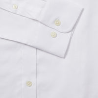 Duchamp Mens Royal Oxford Shirt White