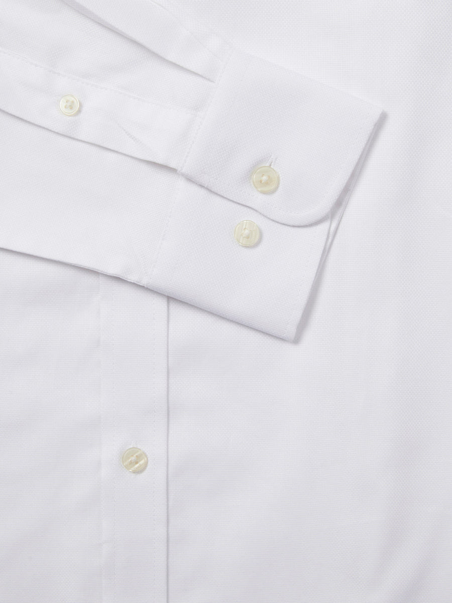 Duchamp Mens Royal Oxford Shirt White