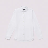 Duchamp Mens Royal Twill Shirt White