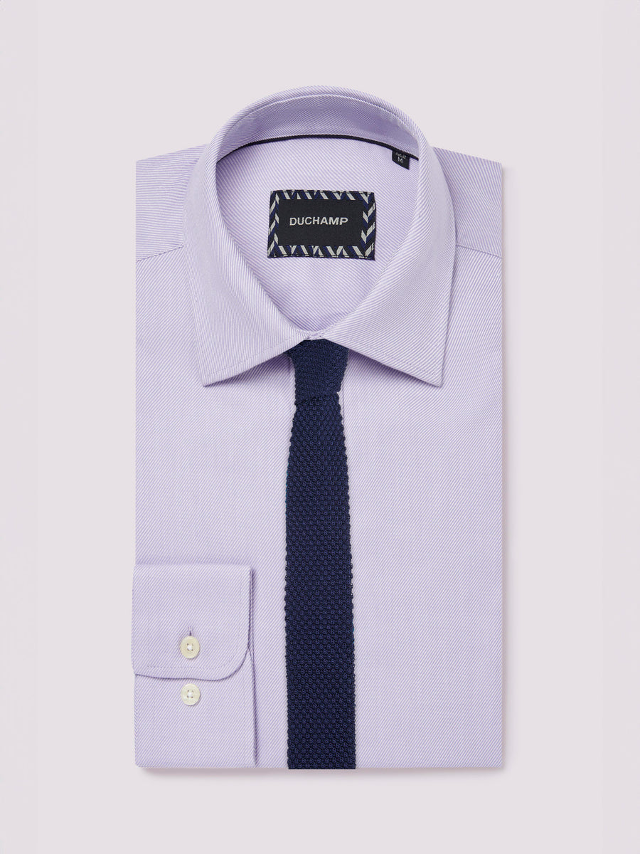 Royal Twill Shirt in Pastel Lilac