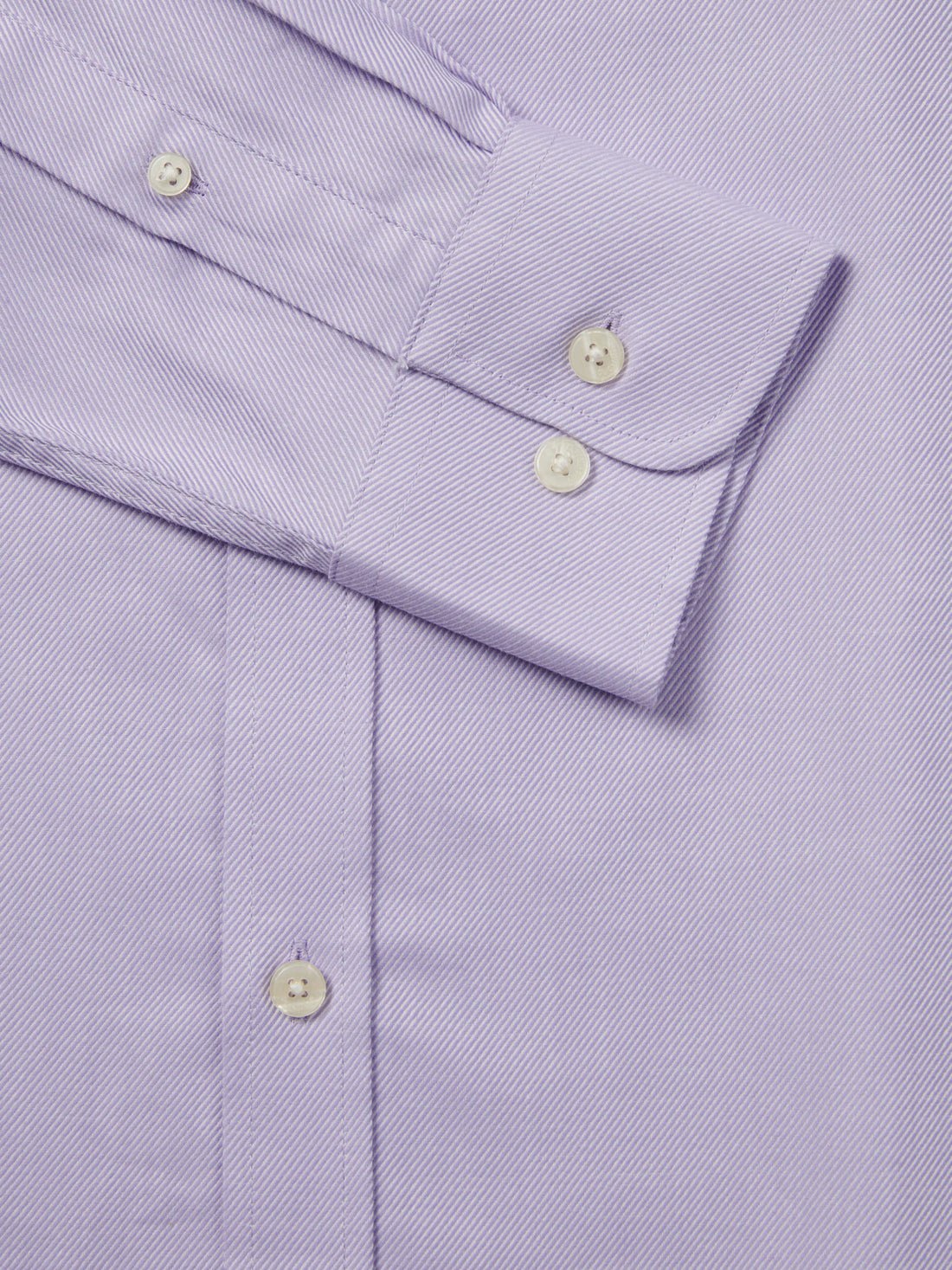 Duchamp Mens Royal Twill Shirt Pastel Lilac