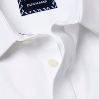 Royal Twill Double Cuff Shirt in White