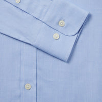 Duchamp Mens Royal Herringbone Shirt Skyway