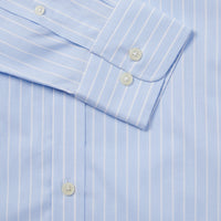 Wide Stripe Shirt in Skyway