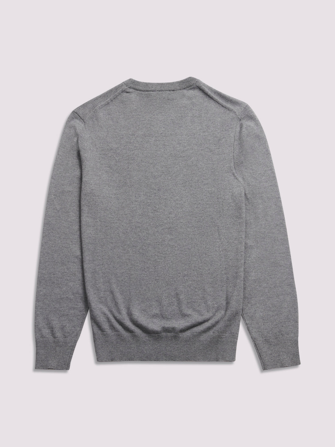 Crew Neck Knit in Smoked Pearl Marl