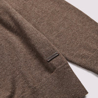 Duchamp Mens Crew Neck Knit Canteen Marl