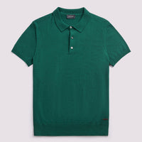 Duchamp Mens Short Sleeve Polo Knit Botanical Garden