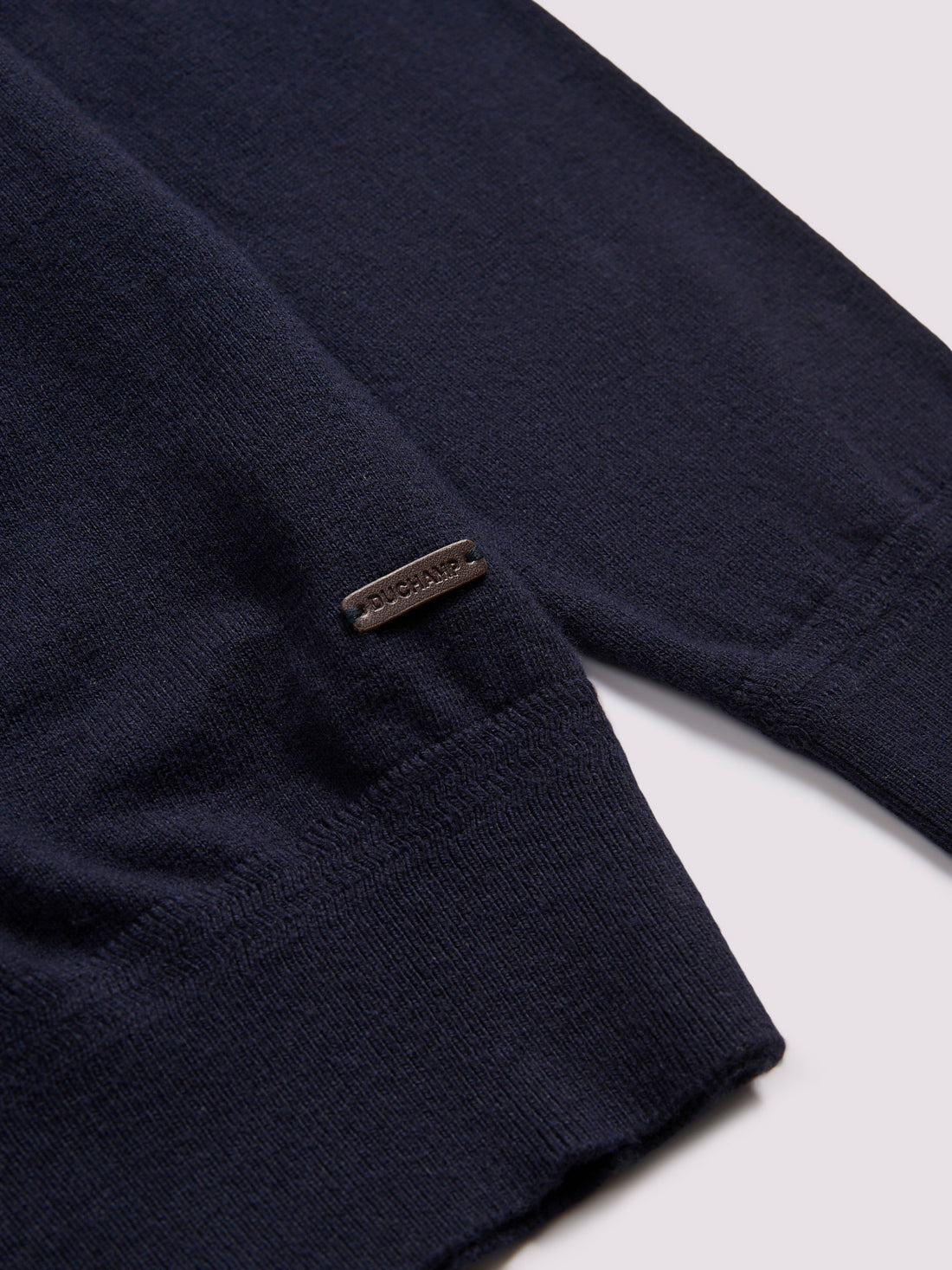 Long Sleeve Polo Knit in Deep Well