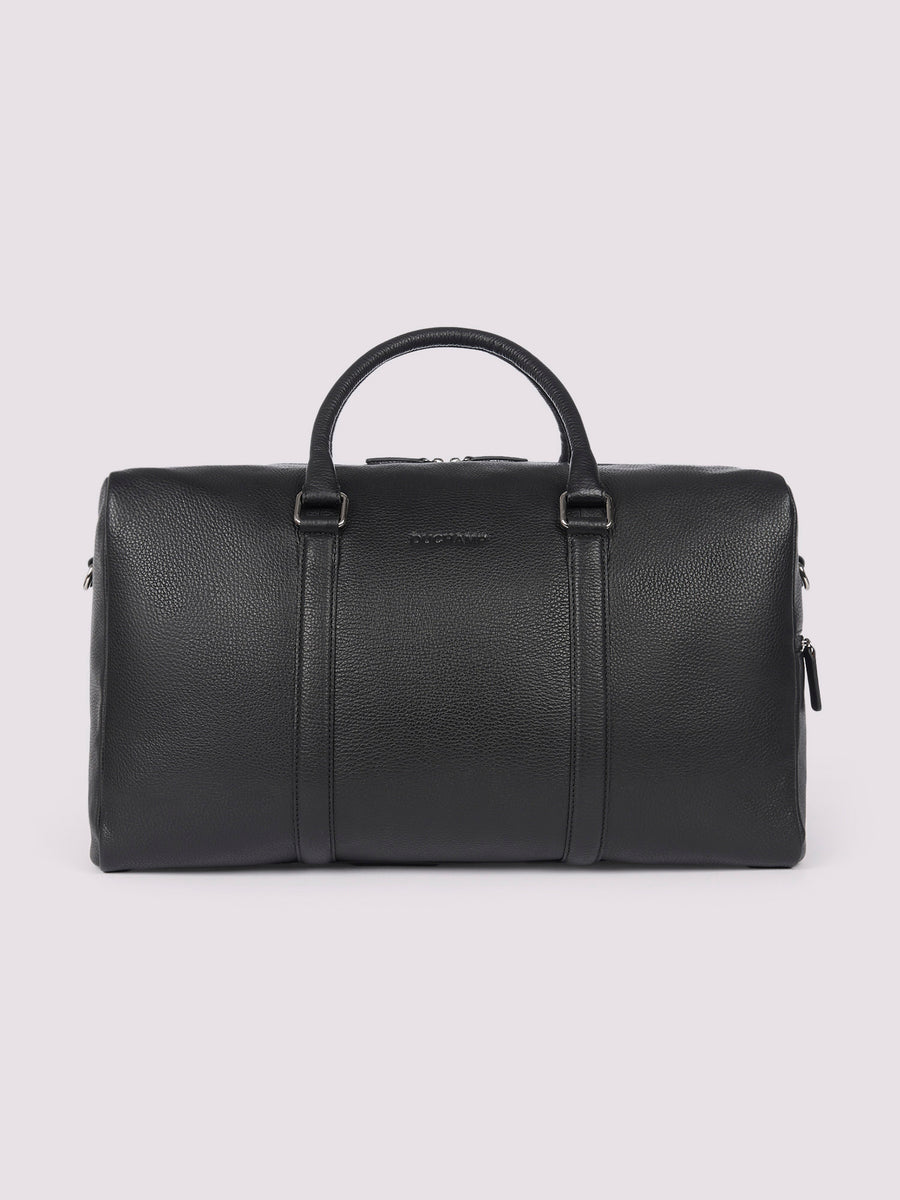 Duchamp Mens Weekend Bag in Black