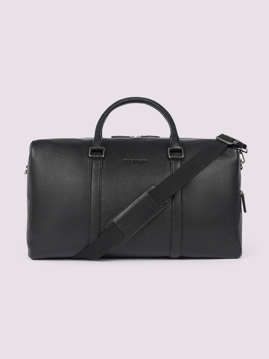 Duchamp Mens Weekend Bag in Black