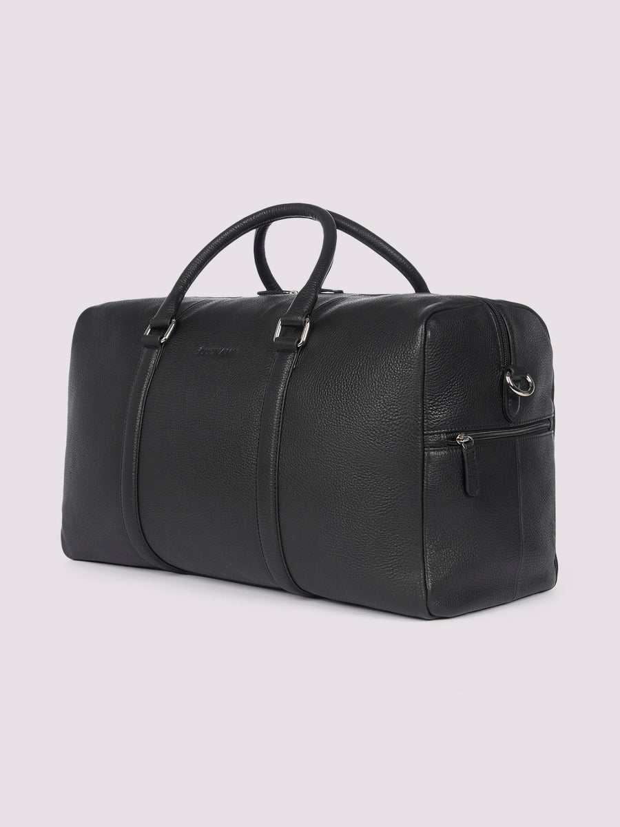 Duchamp Mens Weekend Bag in Black