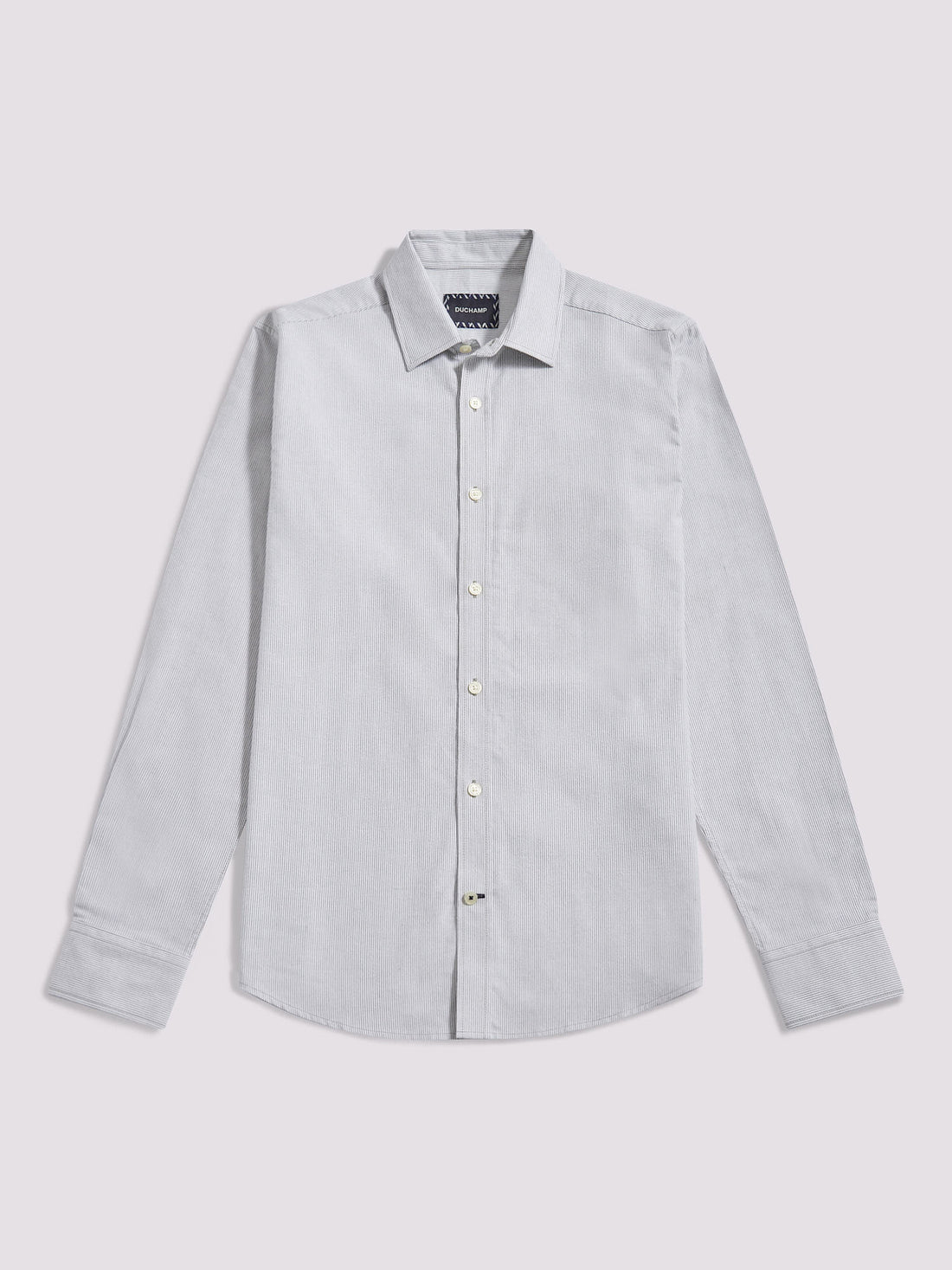 Duchamp Mens Oxford Stripe Shirt in Olivine Duchamp Mens Oxford Stripe Shirt in Olivine