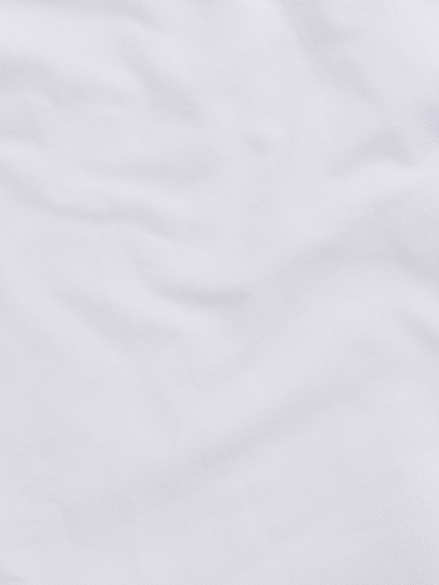 Duchamp Mens Oxford Shirt in Bright White