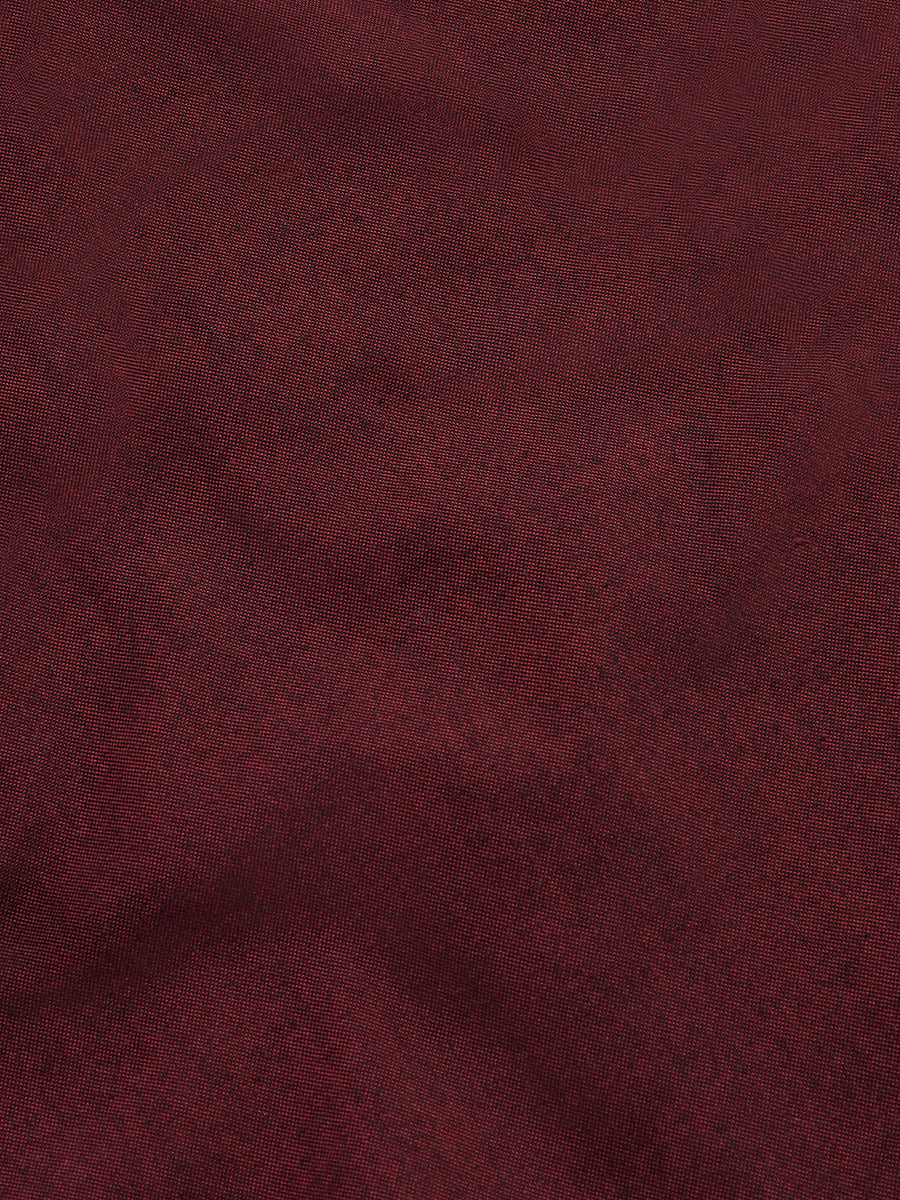 Duchamp Mens Oxford Shirt in Tibetan Red