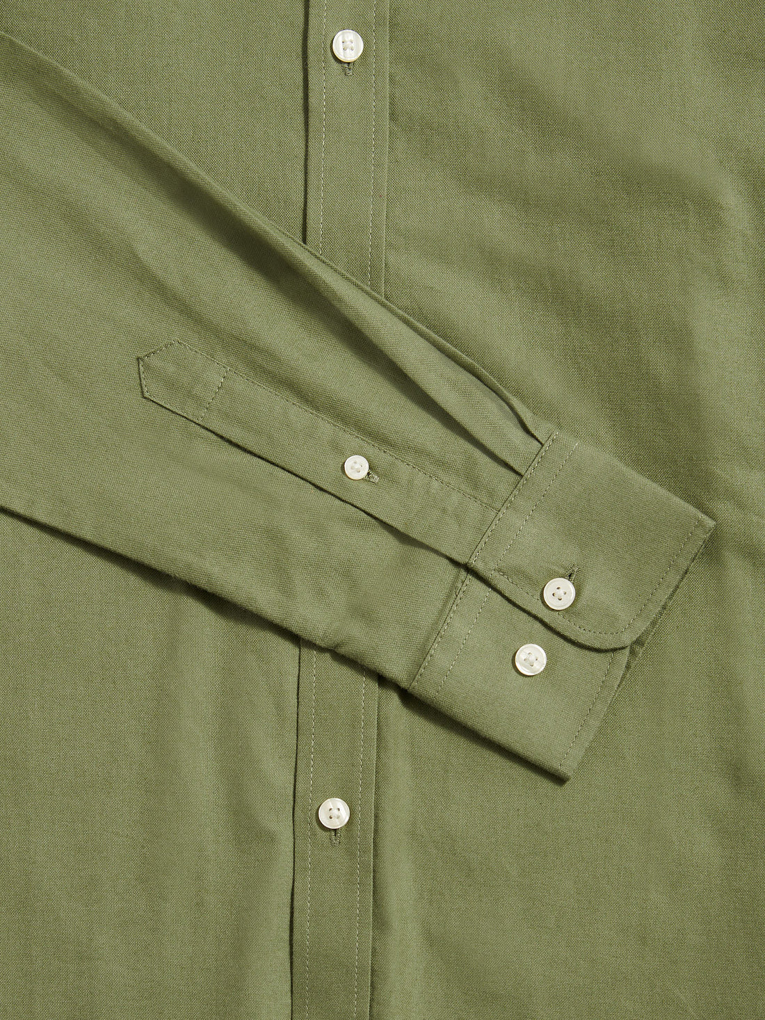 Duchamp Mens Oxford Shirt in Olivine