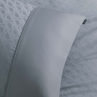 Duchamp Premium Cotton Sateen Monogram Jacquard Duvet Set High Rise