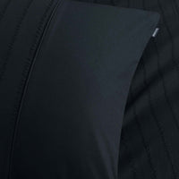 Duchamp Premium Cotton Seersucker Stripe Duvet Set Deep Well