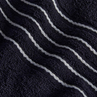 Duchamp Premium Cotton Brand Stripe Bath Towel Deep Well