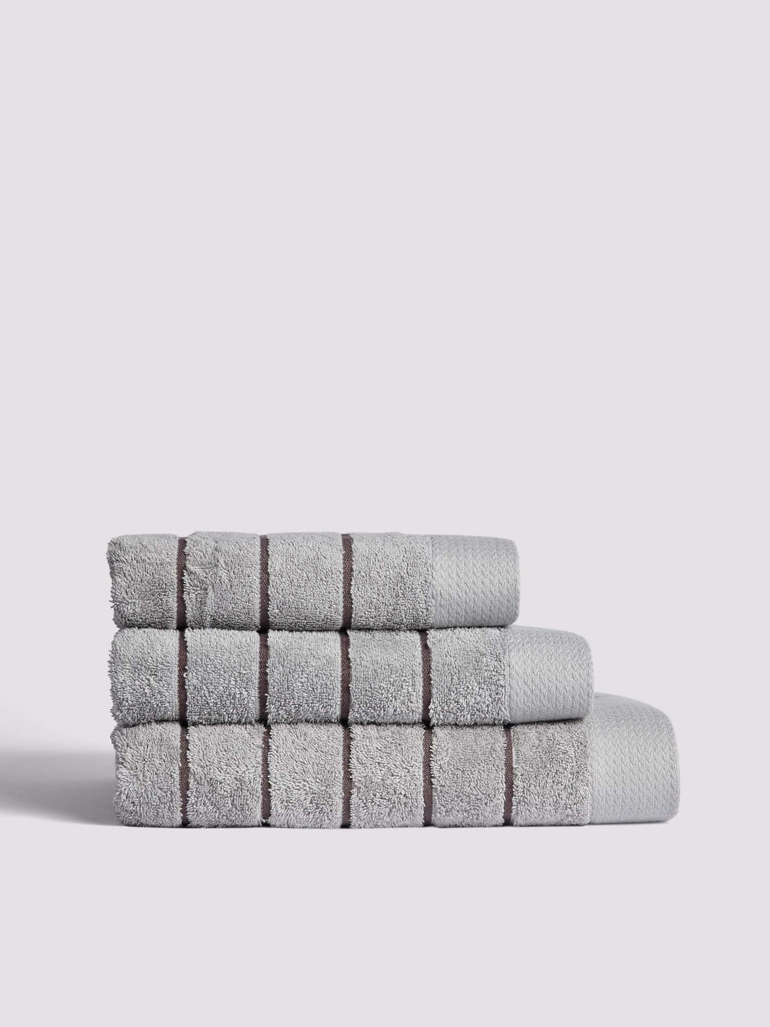 Duchamp Premium Cotton Tonal Stripe Bath Towel High Rise