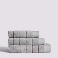 Duchamp Premium Cotton Tonal Stripe Bath Towel High Rise