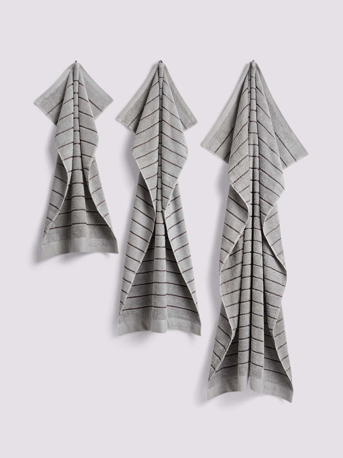 Duchamp Premium Cotton Tonal Stripe Bath Towel High Rise