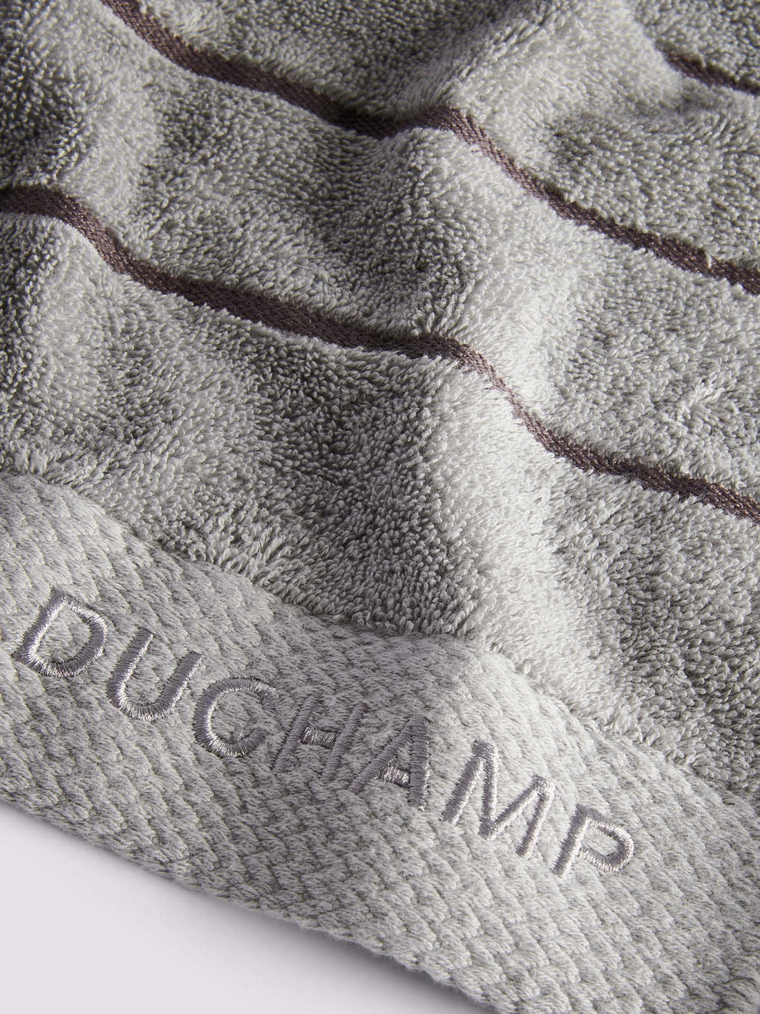 Duchamp Premium Cotton Tonal Stripe Bath Towel High Rise