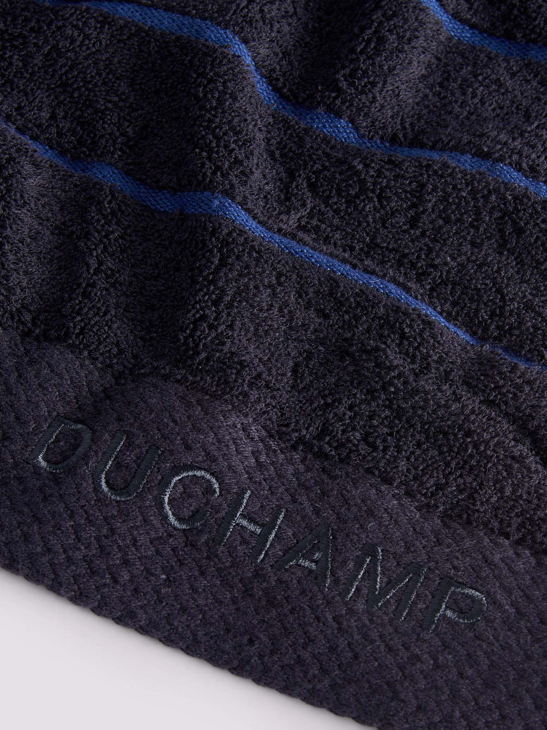 Duchamp Premium Cotton Tonal Stripe Bath Towel Deep Well