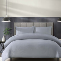 Duchamp Premium Cotton Sateen Herringbone Duvet Set High Rise