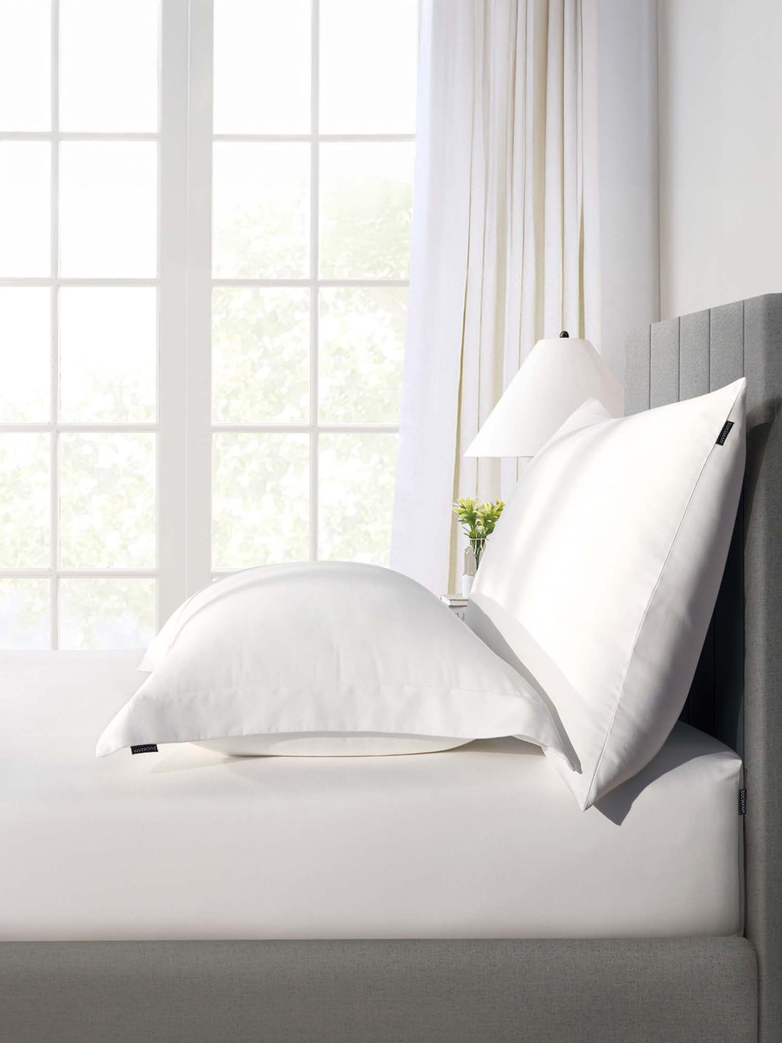 Duchamp Premium Cotton Sateen Pillowcase Bright White