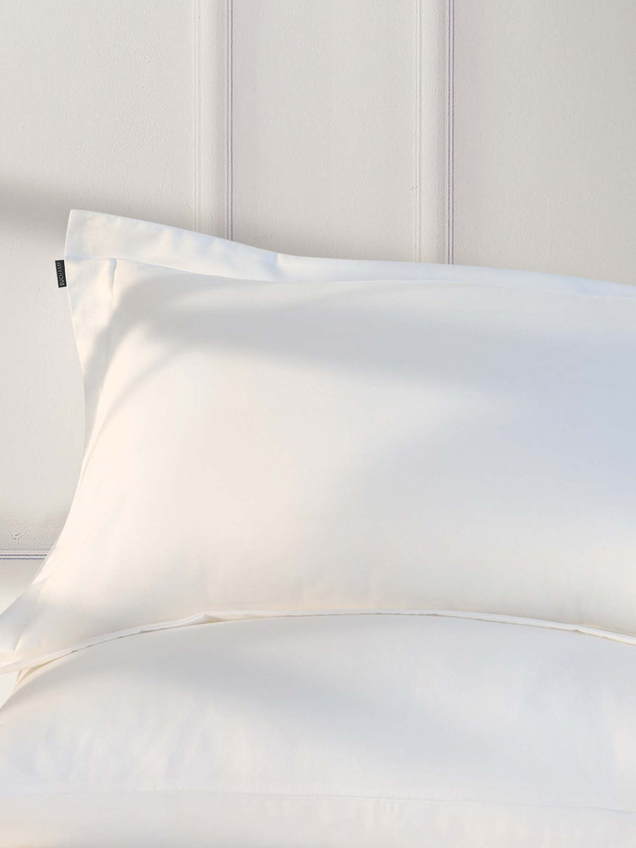 Duchamp Premium Cotton Sateen Pillowcase Bright White