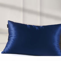 Duchamp Luxury Mulberry Silk Pillowcase Twilight Blue