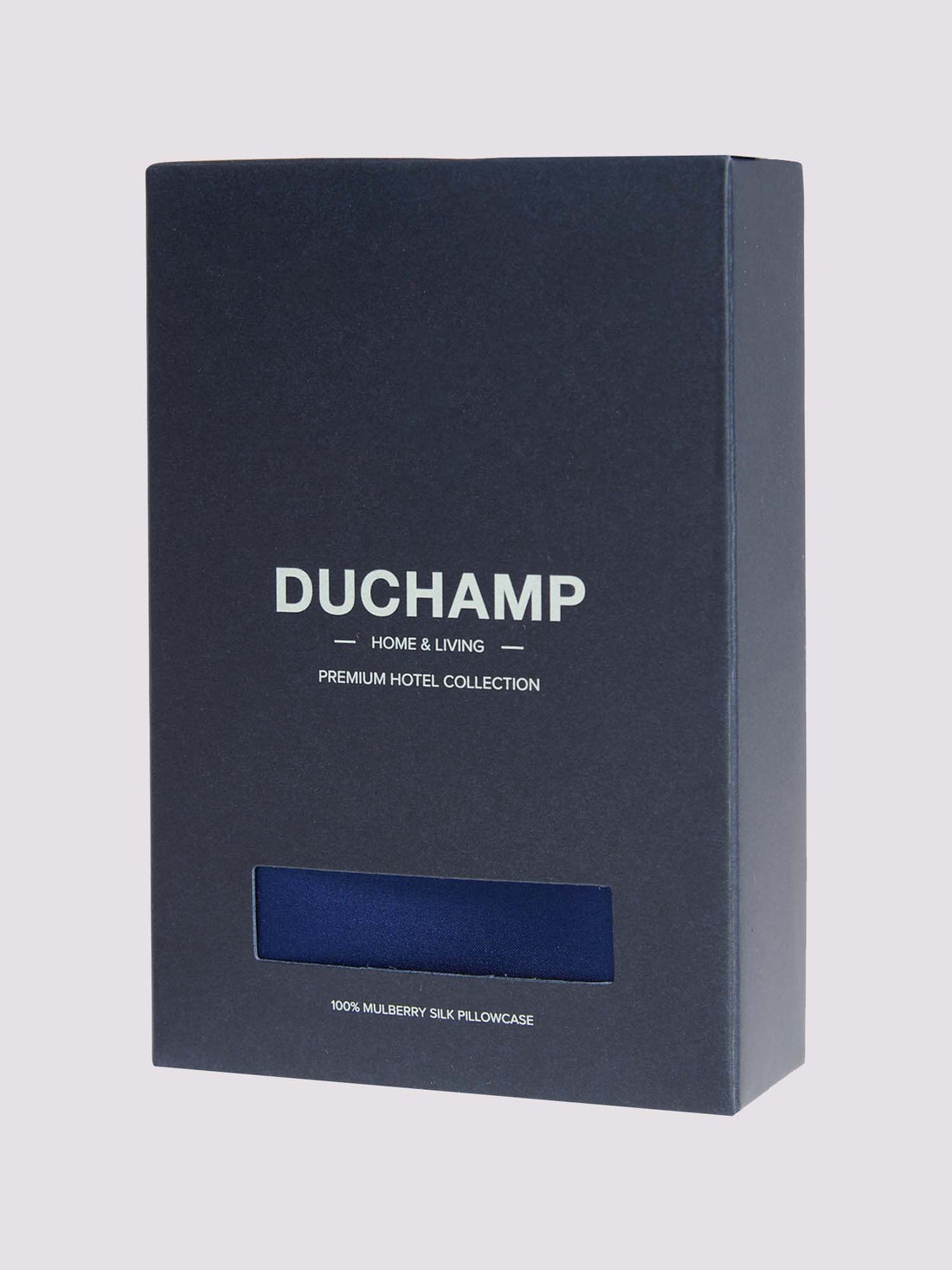 Duchamp Luxury Mulberry Silk Pillowcase Twilight Blue