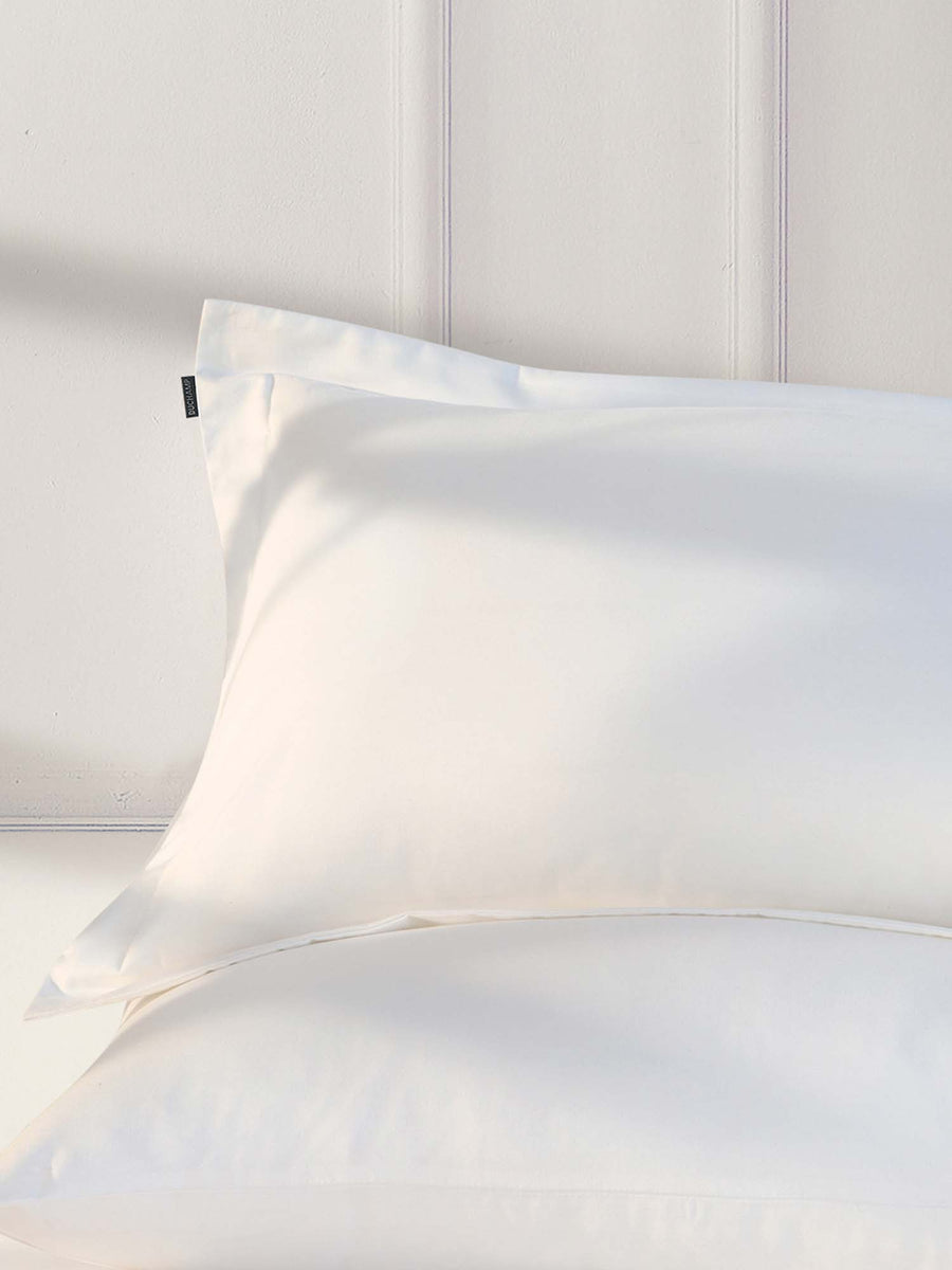 Duchamp Premium Cotton Sateen Oxford Pillowcase Bright White