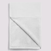 Luxury Double-Sided Fleece Throw Dawn Blue