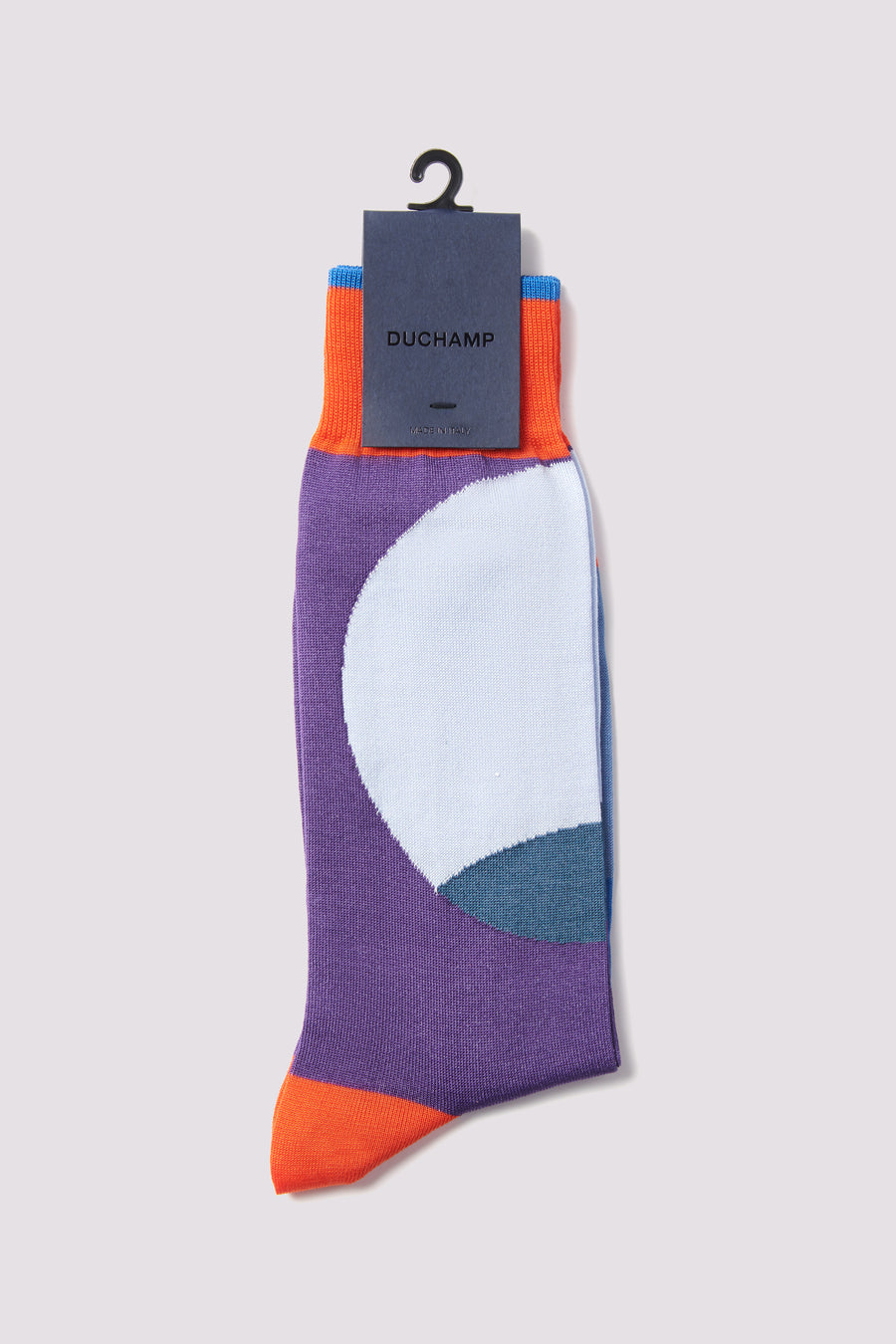 Circle Socks in Purple