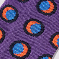 Disc Socks in Purple