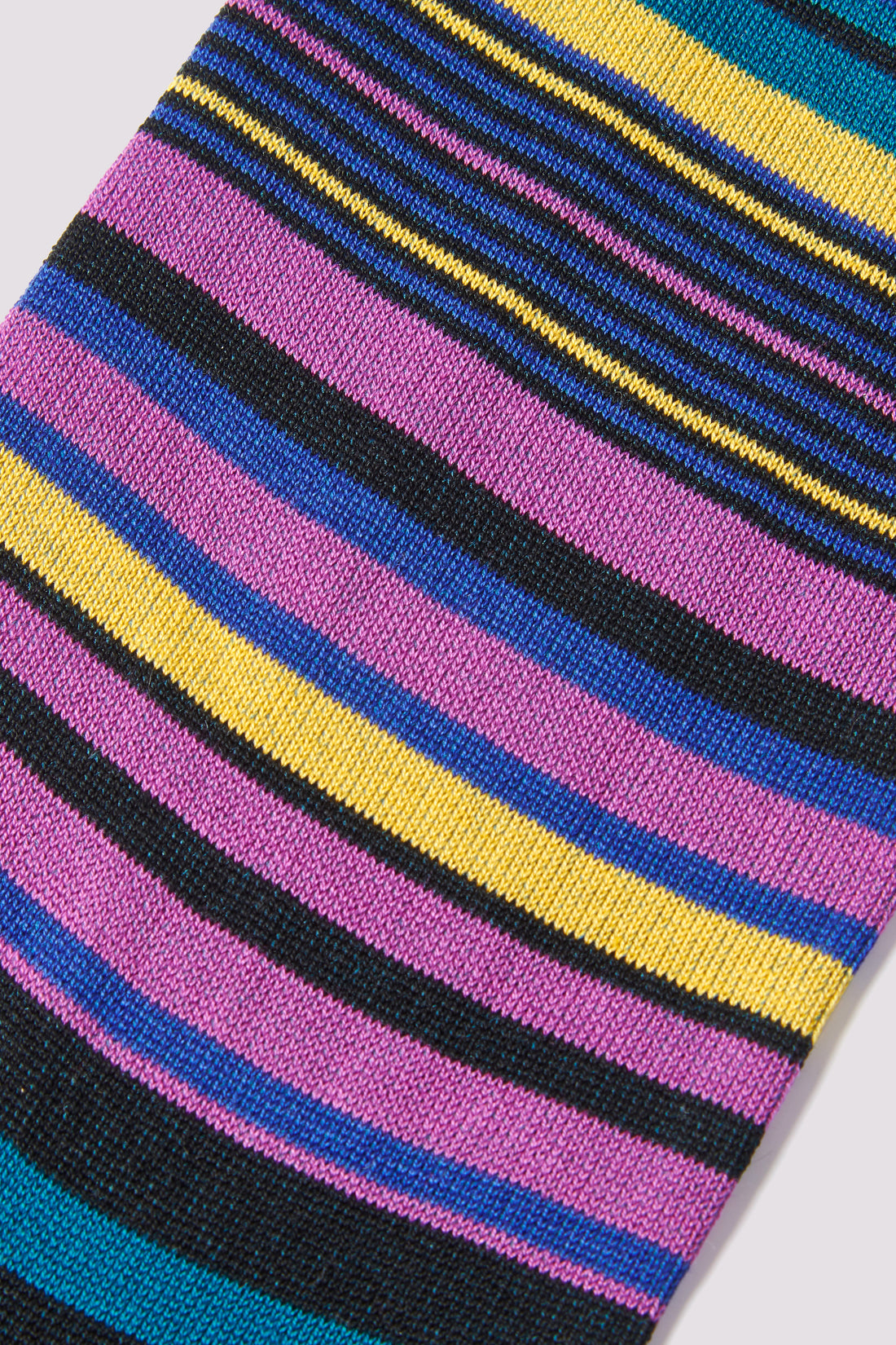 Multi-Stripe Socks in Teal