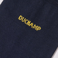 Logo Socks in Dark Navy