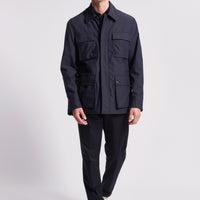 Four Pocket Jacket in French Navy