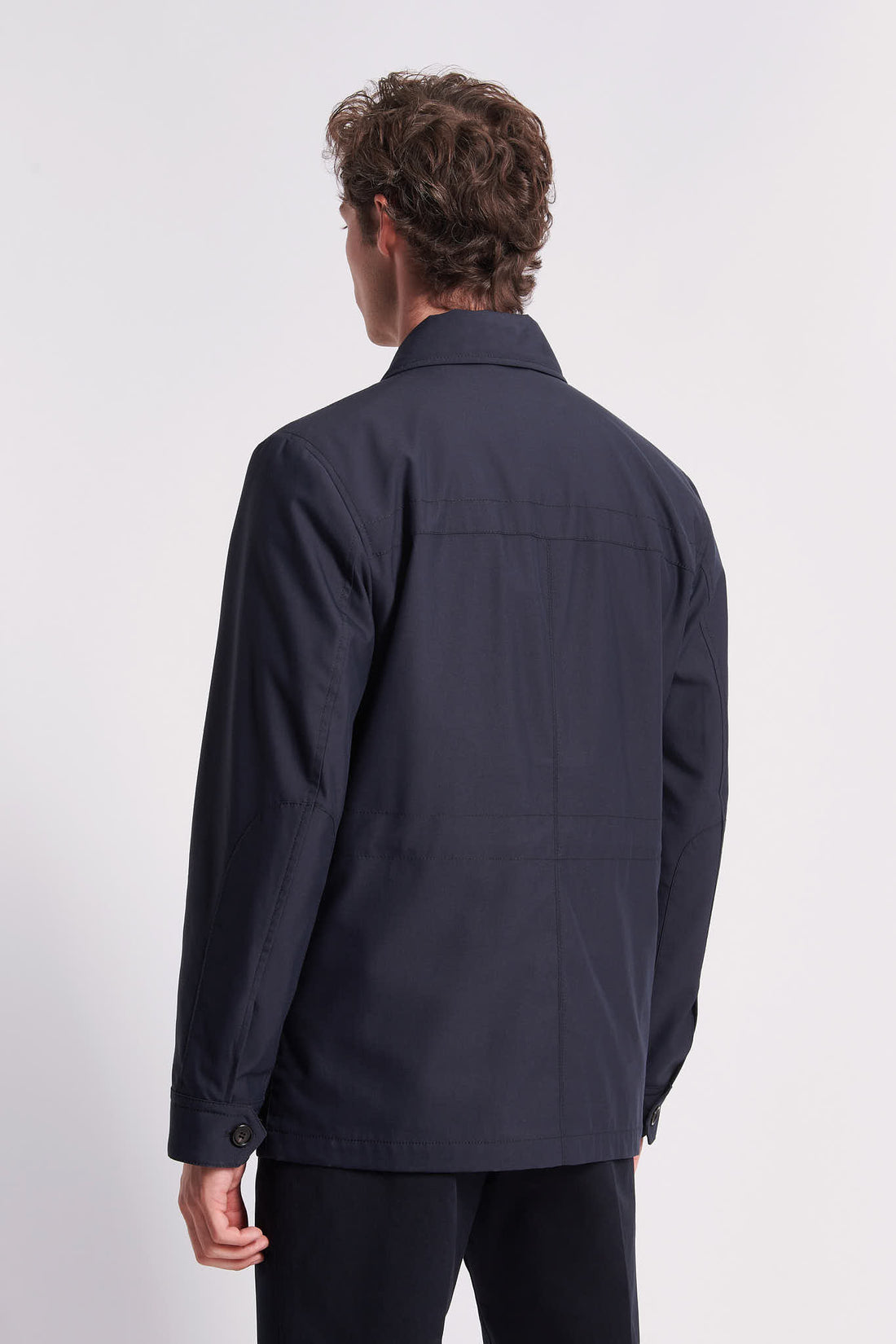 Four Pocket Jacket in French Navy