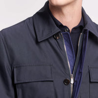 Four Pocket Jacket in French Navy