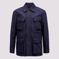 Four Pocket Jacket in French Navy