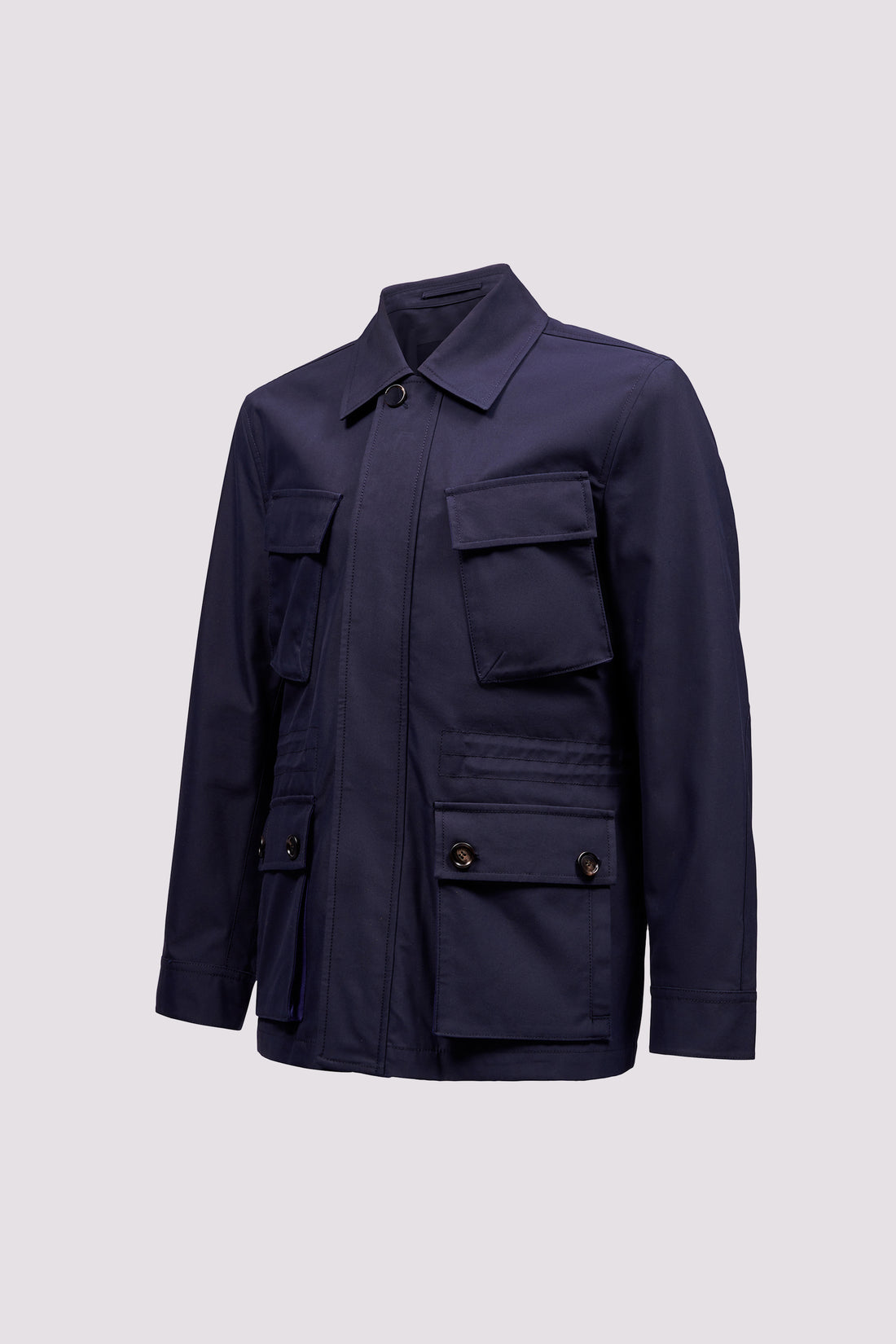 Four Pocket Jacket in French Navy