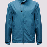 Windbreaker Jacket in Teal Blue