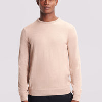 Merino Wool Crew Neck Sweater Sand