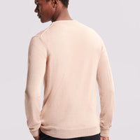 Merino Wool Crew Neck Sweater Sand