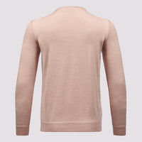 Merino Wool Crew Neck Sweater Sand