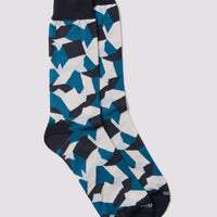 2 Pack Cube Socks Gift Set in Dark Navy