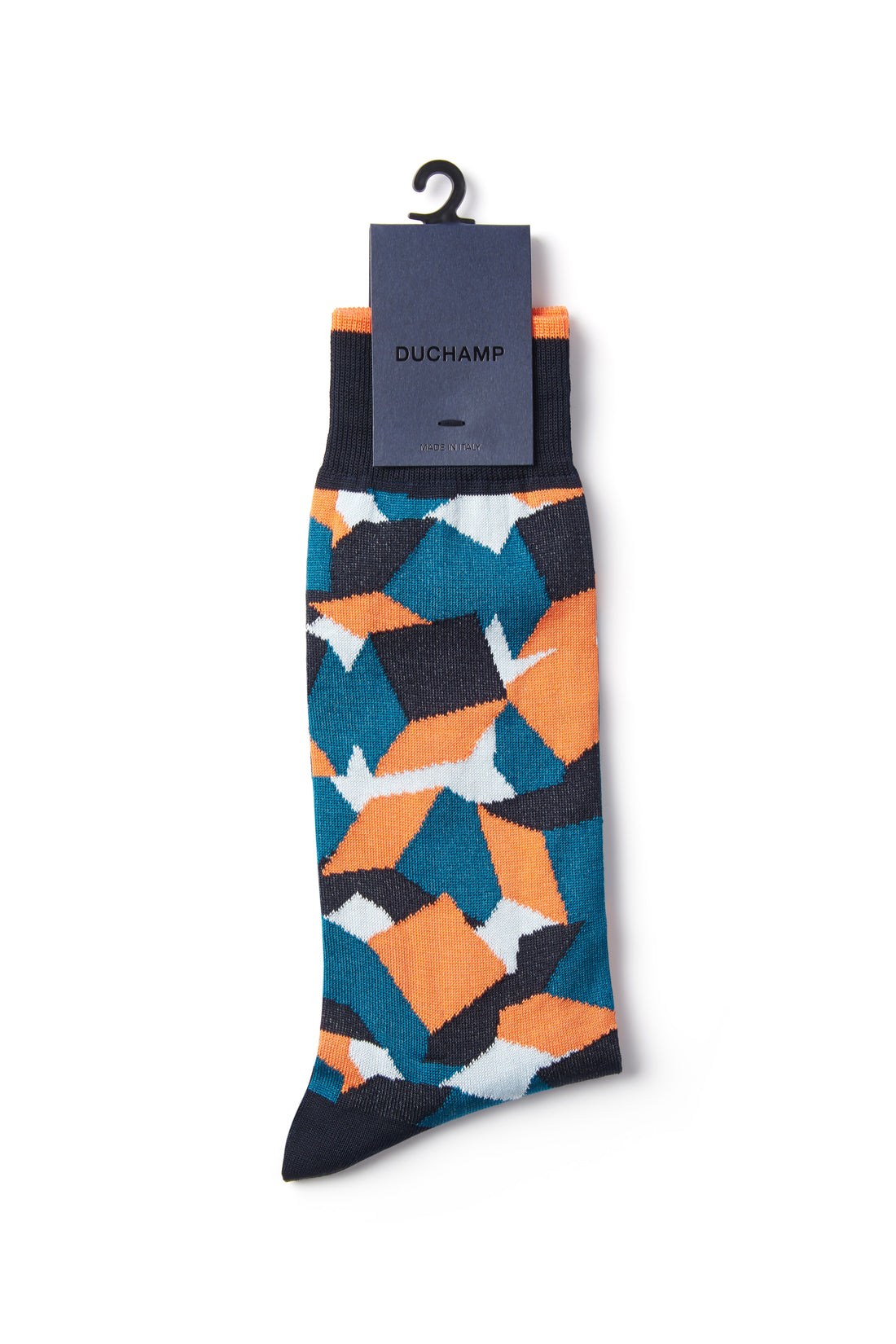 2 Pack Cube Socks Gift Set in Dark Navy